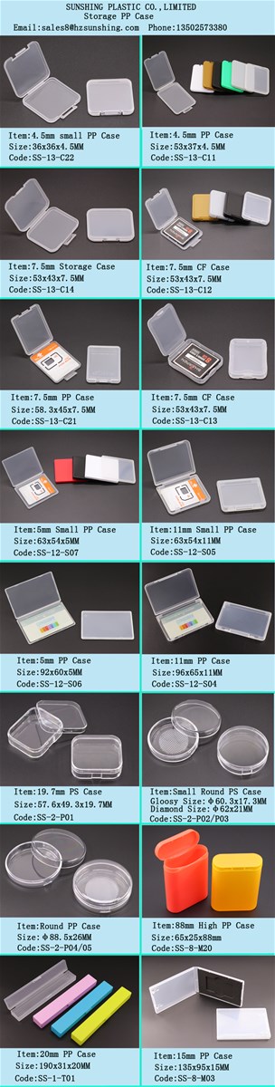 Transparent Plastic Custom Earring Gift Box PACKING BOX