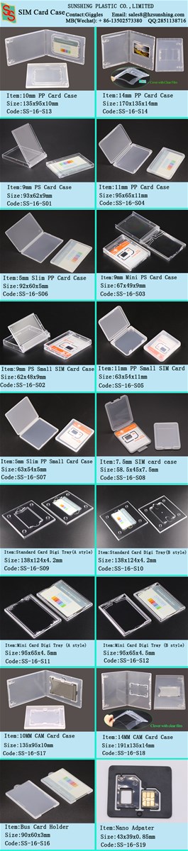 Slim Card box Business Name Card case Holder