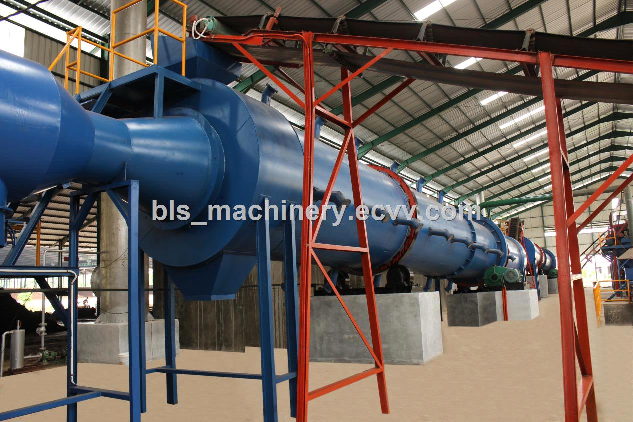 Organic fertilizer making production line with professional installation commission and best after sales service