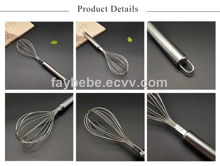 Factory Direct Sales 304 Stainless Steel Whisk