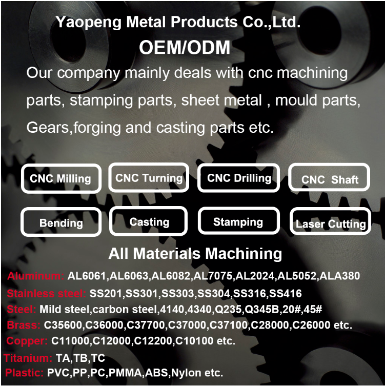 Made In China High Precision Fabrication Custom Cnc Turning Machining Aluminum Cnc Machining Steel Parts