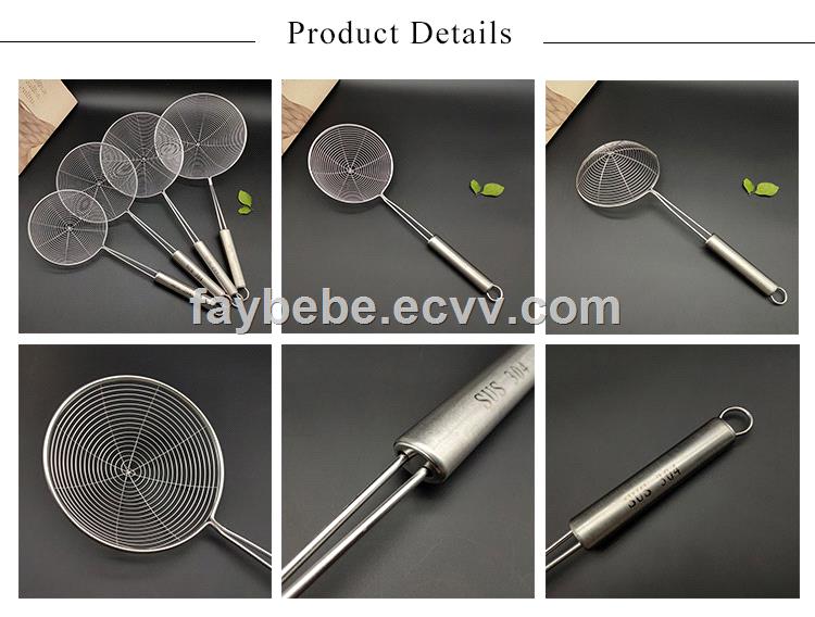 304 Stainless Steel Slotted Spoons
