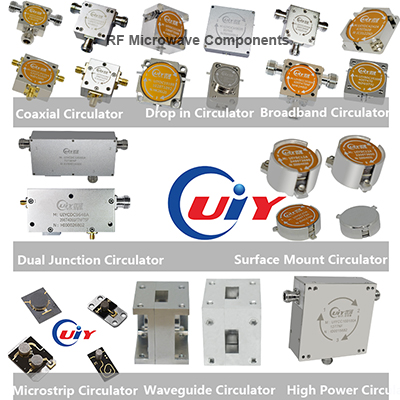 RF Circulator 5G Coaxial Drop in Broadband Dual Junction Surface Mount Microstrip Waveguide High Power