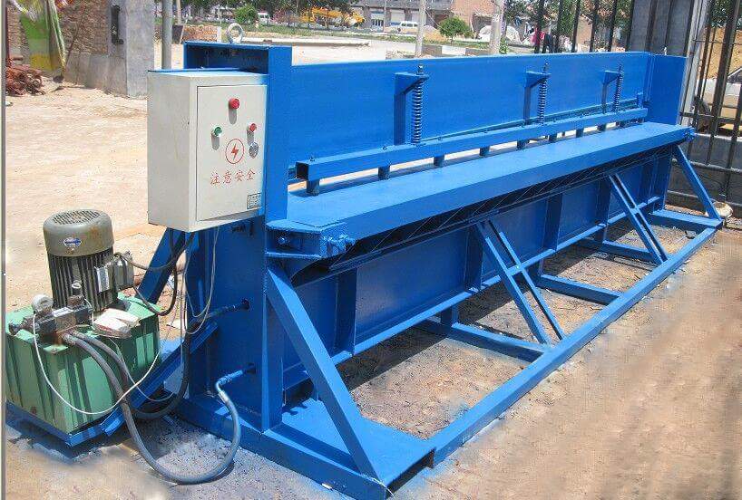 4M Steel Plate Hydraulic Cutting Machine