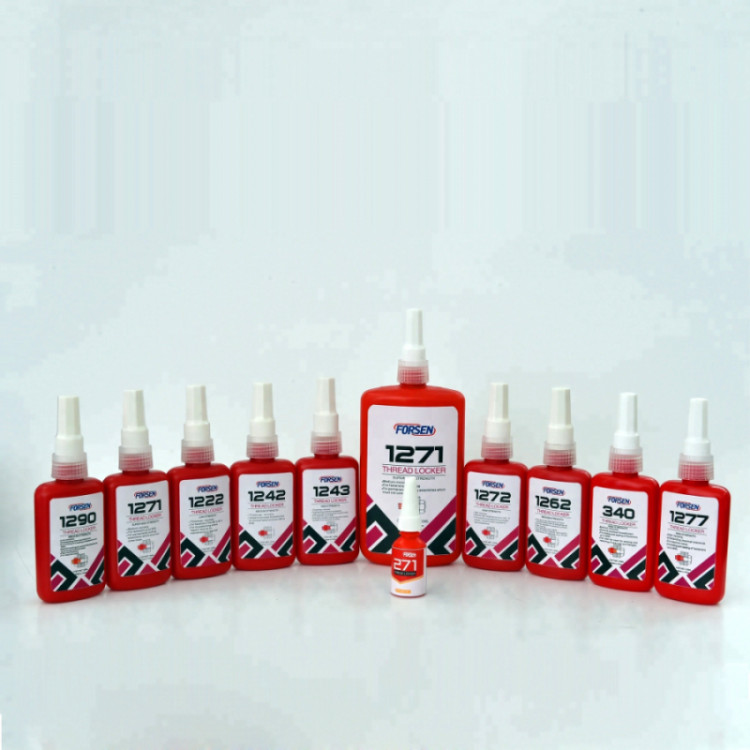 Removbale Thread Locking Adhesive Medium Strength Loctite Type Anaerobic Threadlocker 242