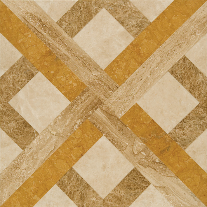 Nature Stone Waterjet Cutting Pattern Marble for Home