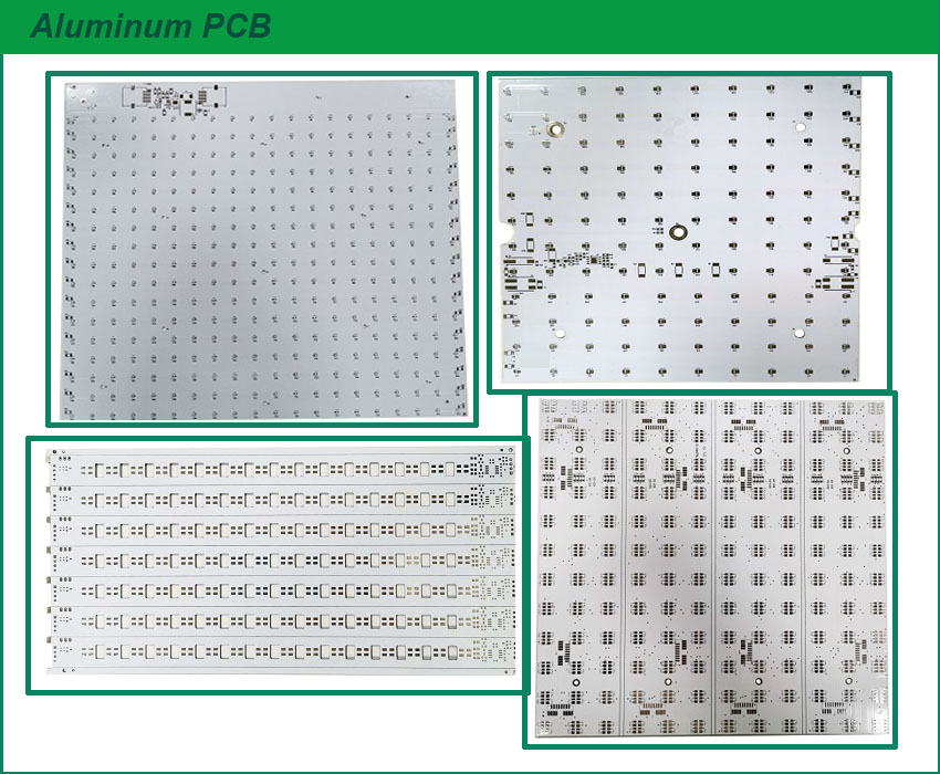 Aluminum LED PCB lamp Circuit Board MPCB LED Strip PCB Shenzhen PCB Manufacturer