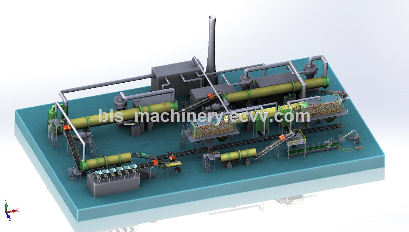 NPK Compound fertilizer machine with professional design precise processing equipment advanced quality