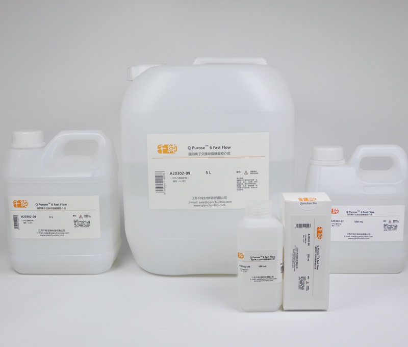 Q Purose 6 Fast Flowstrong anion exchangers