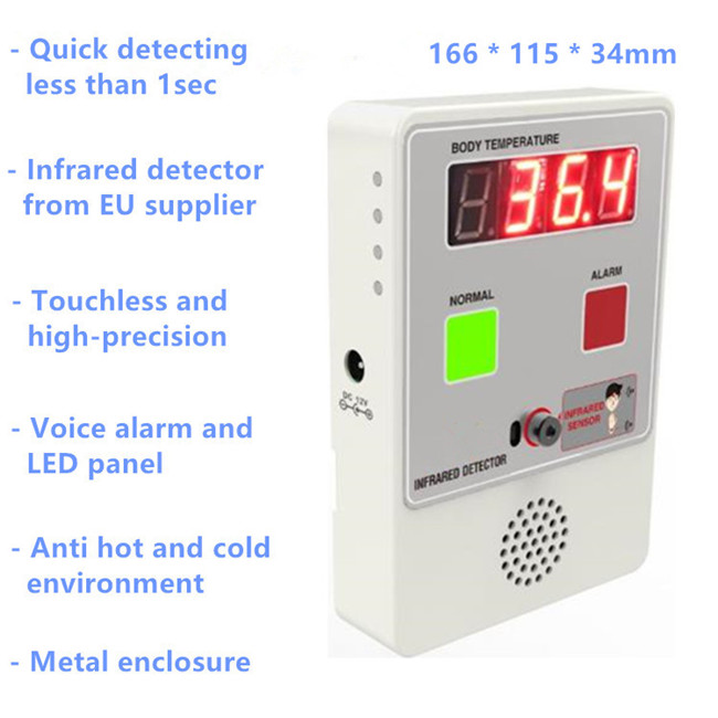 Touchless Body Temperature Detector Mini Box Infrared Thermometer