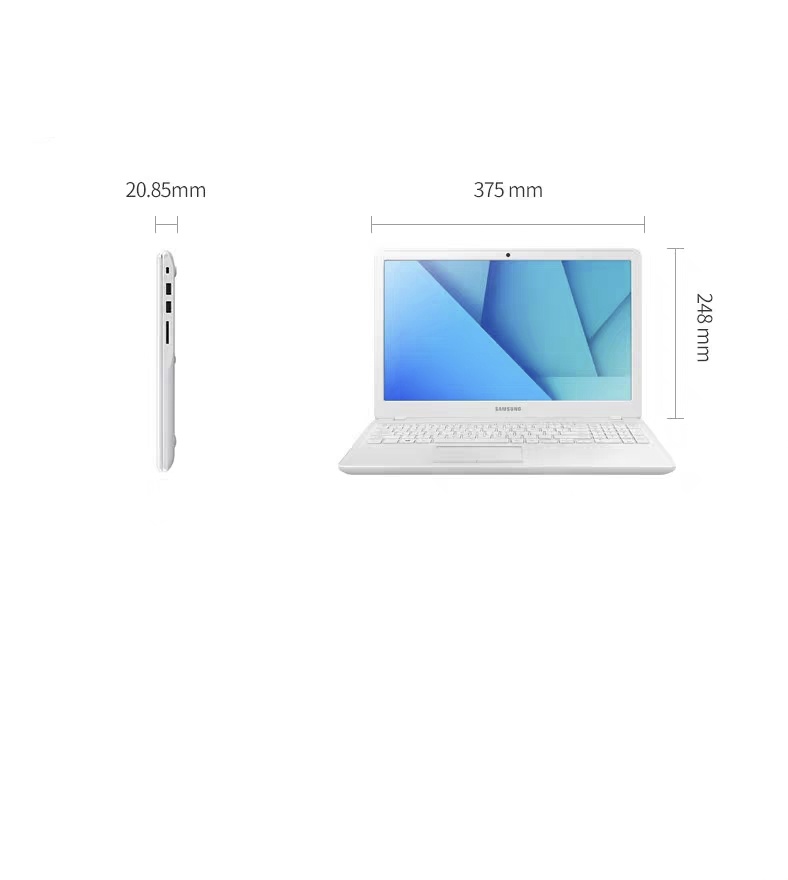 156inch Core i5 portable student laptop can play games entertainment and business office