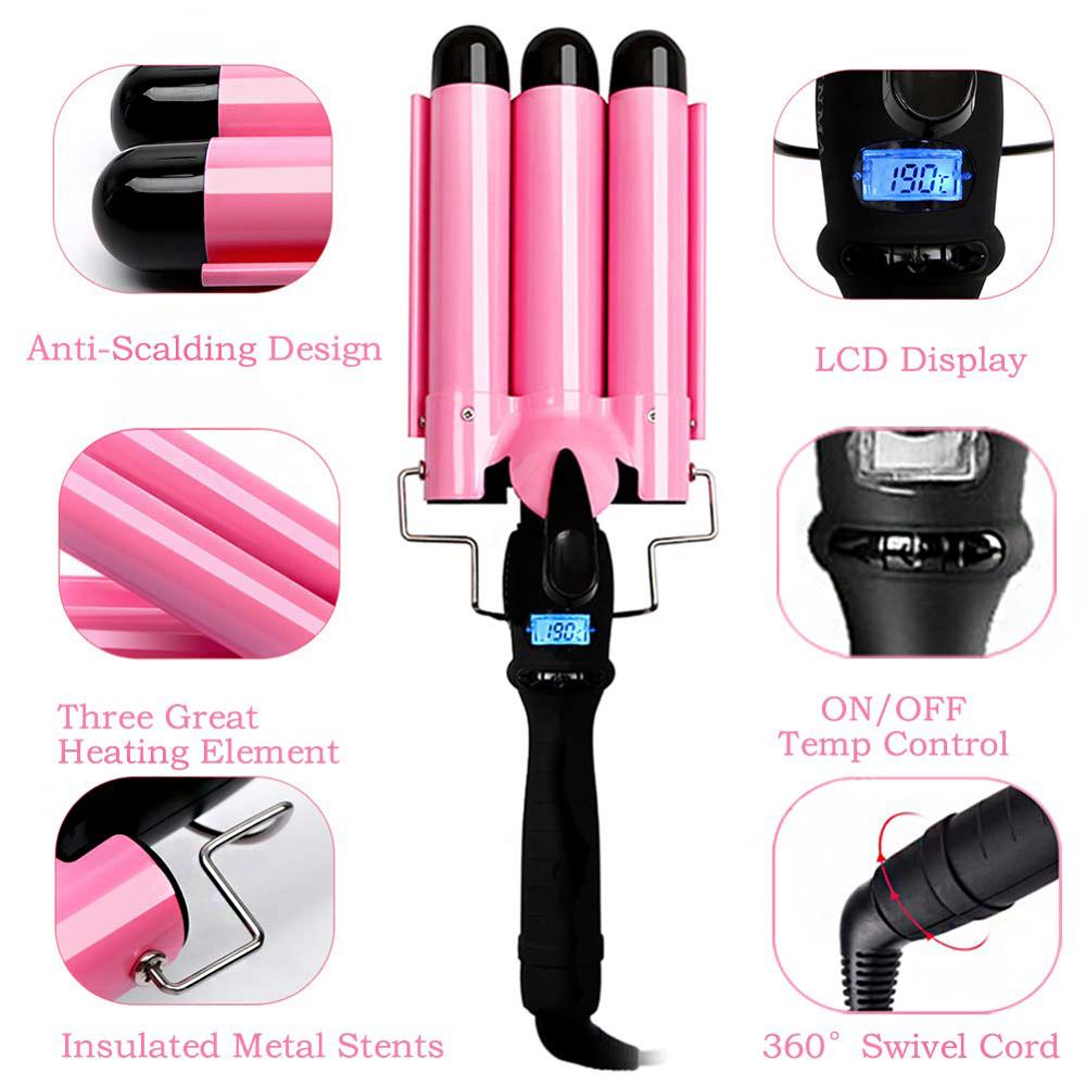 Professional automatic ceramic coating curling iron hair curler