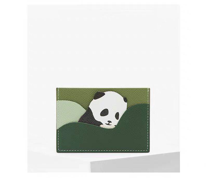 Original design cartoon cute real leather bag