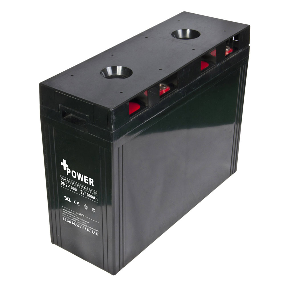 Telecom SLA battery 2V1000AH with valve regulated