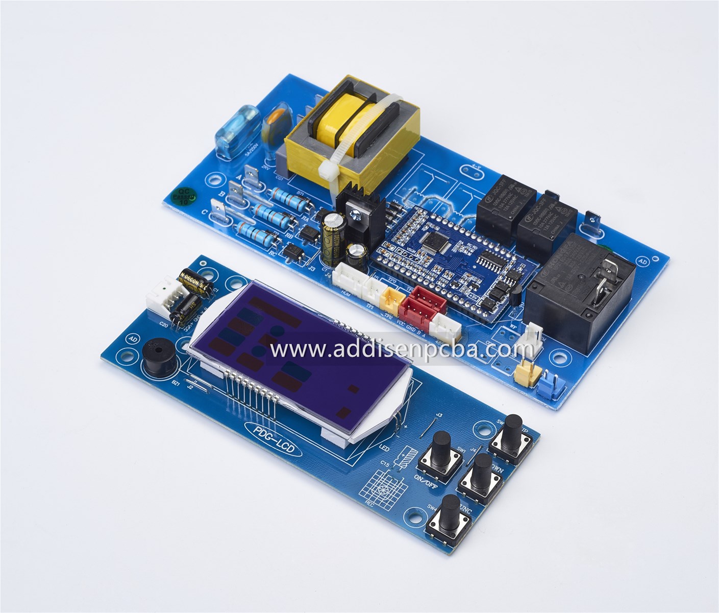 Circuit board controller for commercial industrial dehumidifier