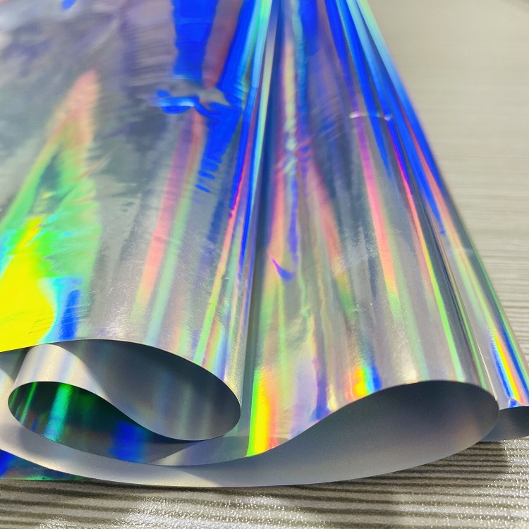 BOPP metalized holographic BOPP film for packaging material