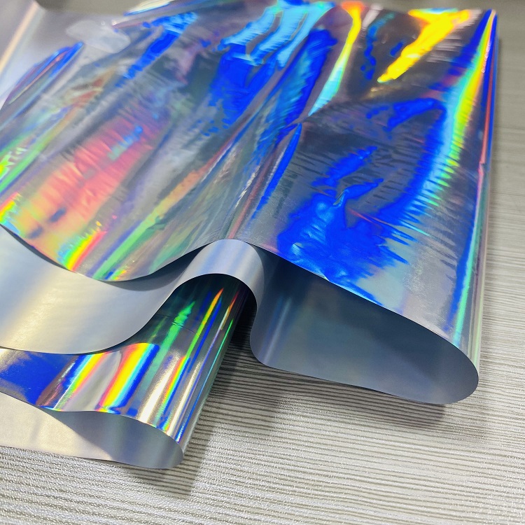 metallized holographic bopp thermal laminating film