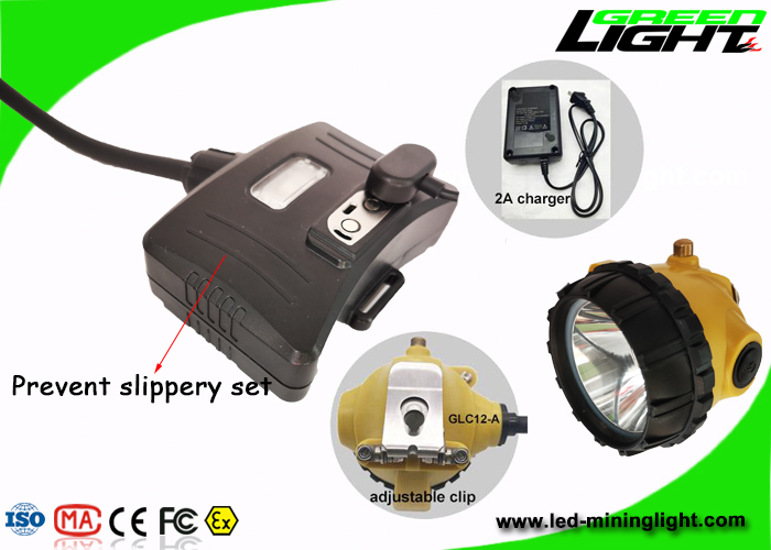 104AH Coal Miner Hard Hat Light Corded Style 25000 Lux Strong Brightness