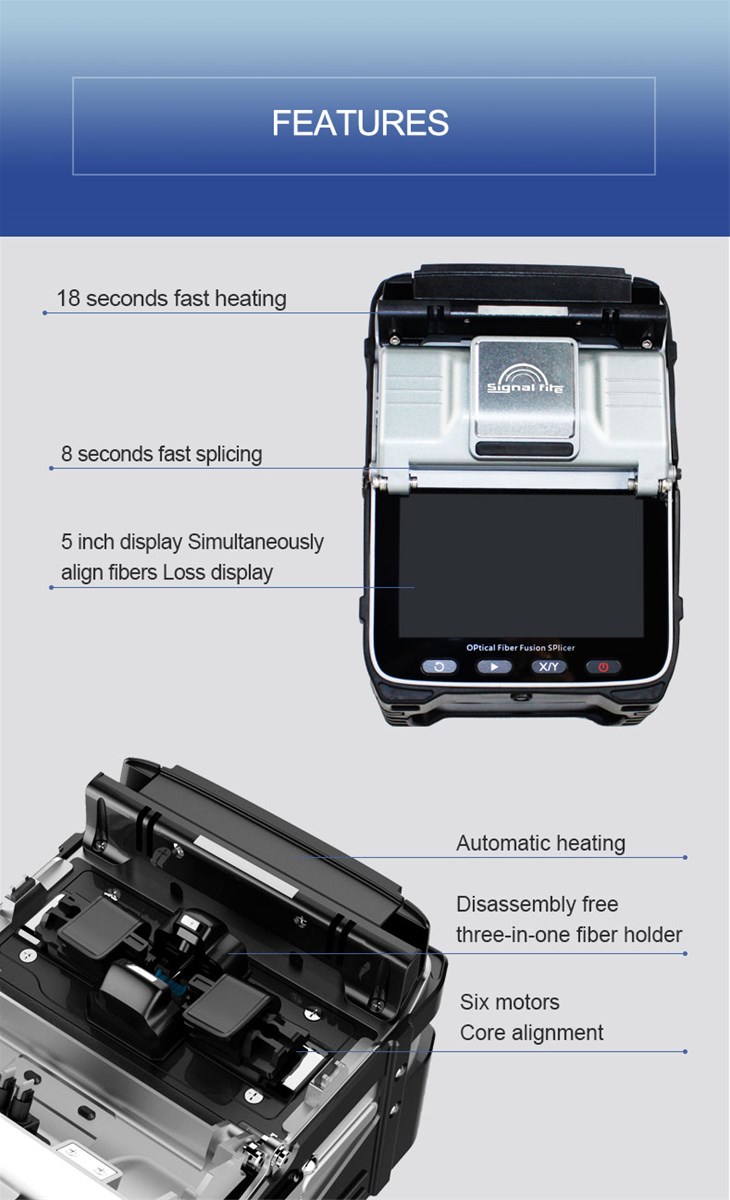 Signla Fire Optical Fiber Welding Machine AI7C