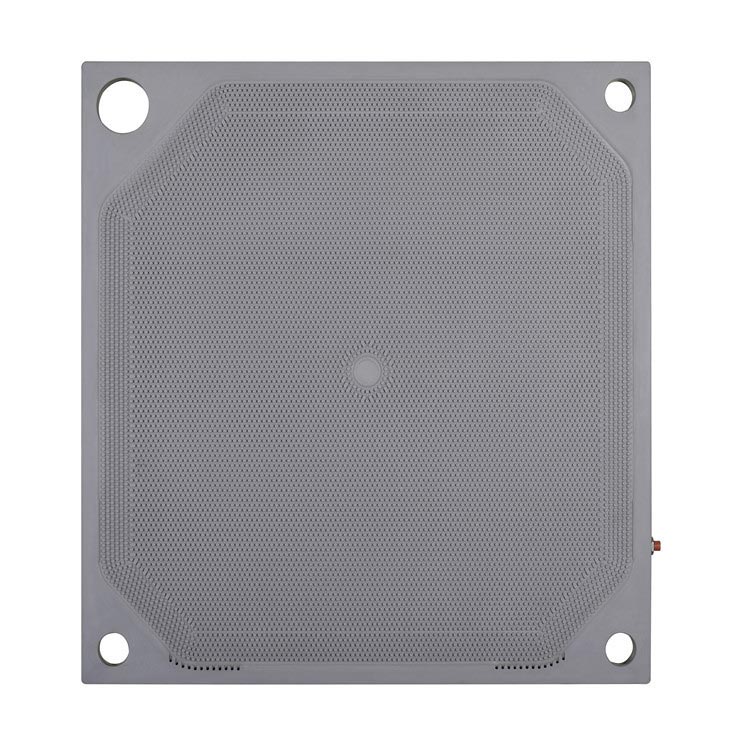 GLOBAL JINWANG Virgin PP 800mmx800mm Corner Feed Membrane Plate