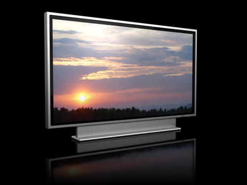 Visual enjoyment of home appliances in the new 55 inch plasma TV