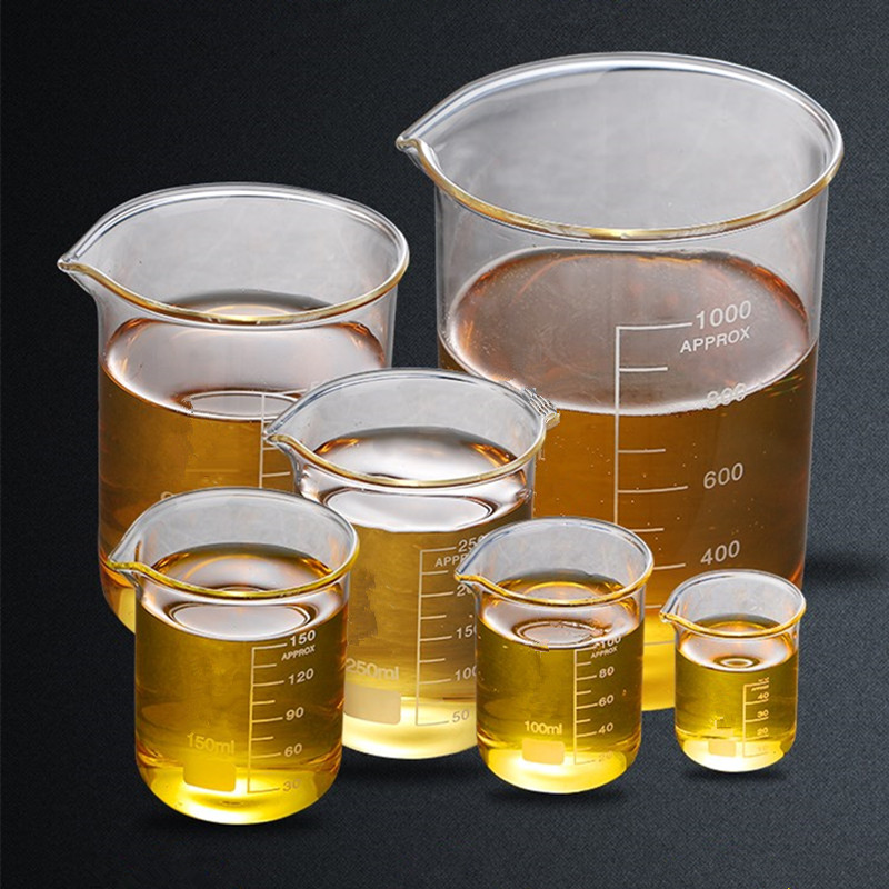 1101 Series Low Form Glass Beaker With Graduation And Spout Low Form Laboratory Glassware From 1669