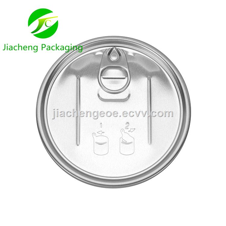 Easy Open ends with pull tab aluminum can cap