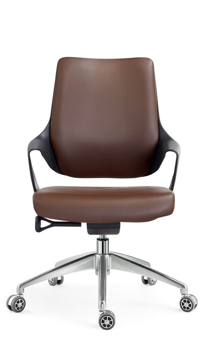 Adjustable CEO executive chair black PU leather office chair