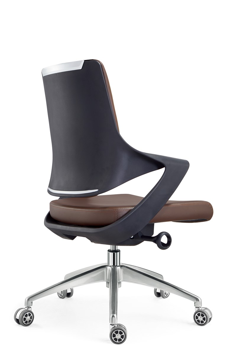 Adjustable CEO executive chair black PU leather office chair