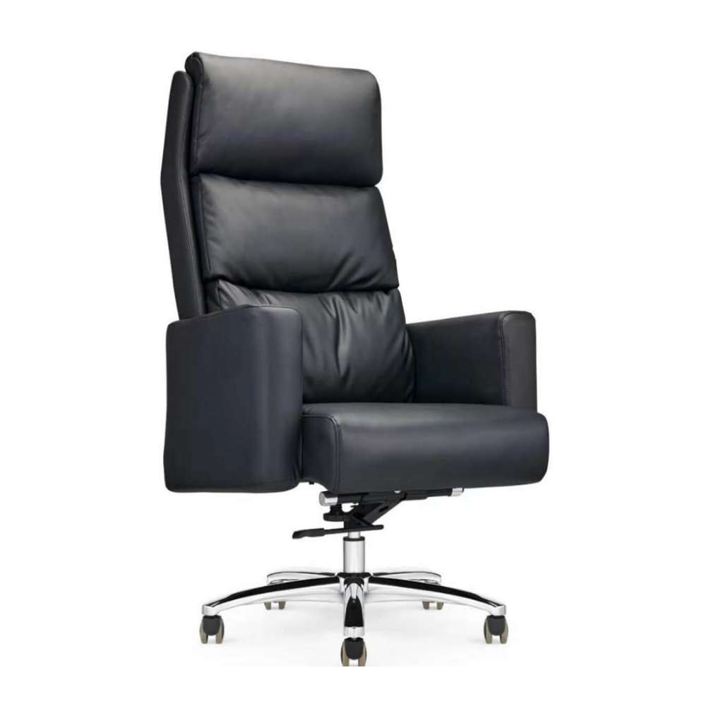 Best quality comfortable brazilian cowhide leather boss chair