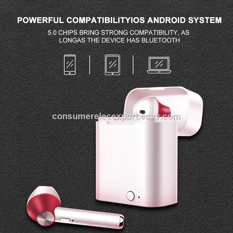 Hot Seller True Wireless Earbud Tws V50 Headset Bluetooth Earphone Headphone For iPhone Apple