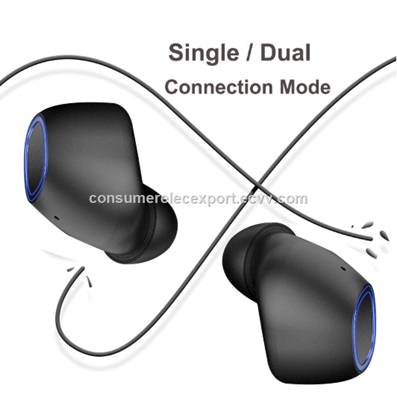 New Earphone Model Outdoor Sports TWS True Wireless Earbuds Bluetooth Earphones with Charging Cases