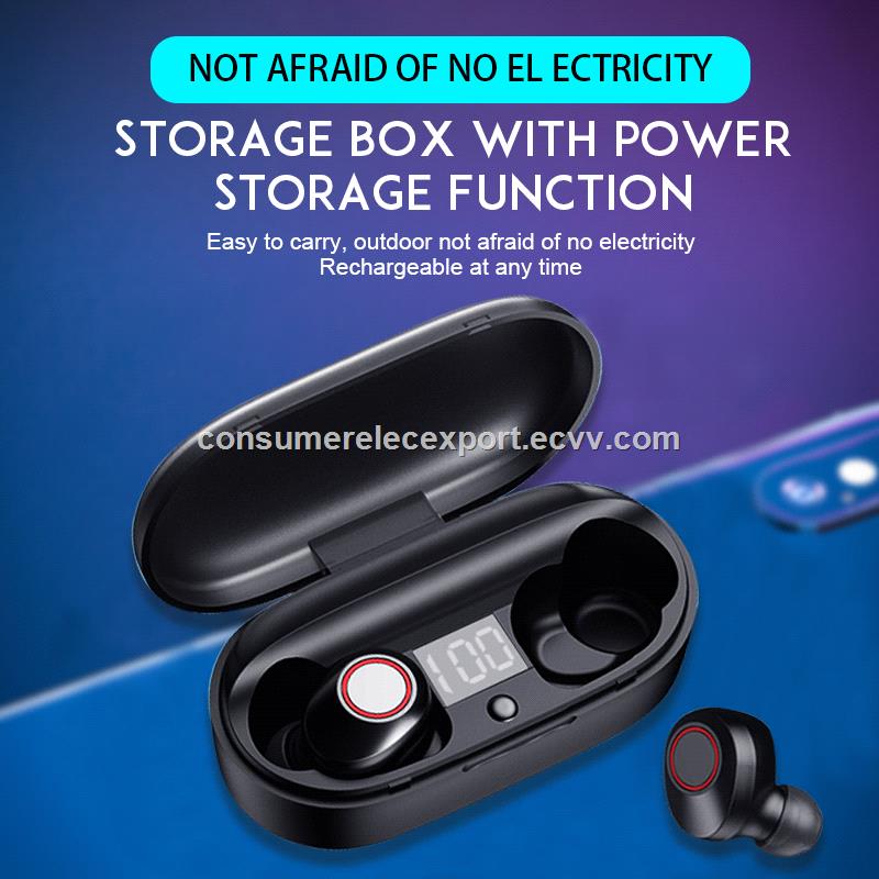 Factory direct latest featured true wireless earbuds sports earphones