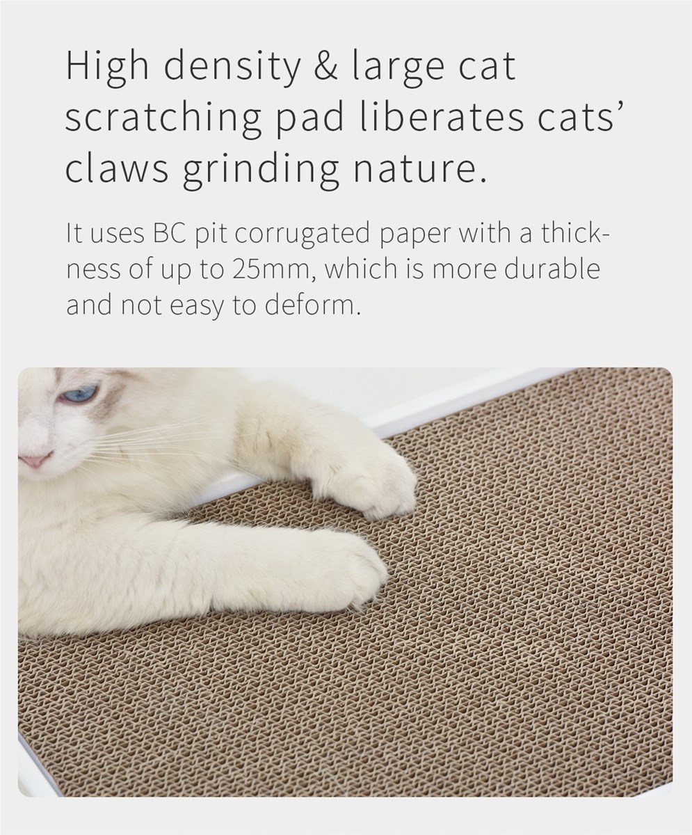 Portable Highprecision Electronic Pet Weighing Scale for Cat 15kg with Replaceable Scratching Pad