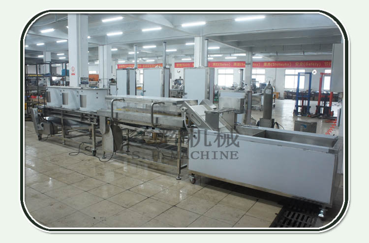Passion fruit blueberry vegetable production line