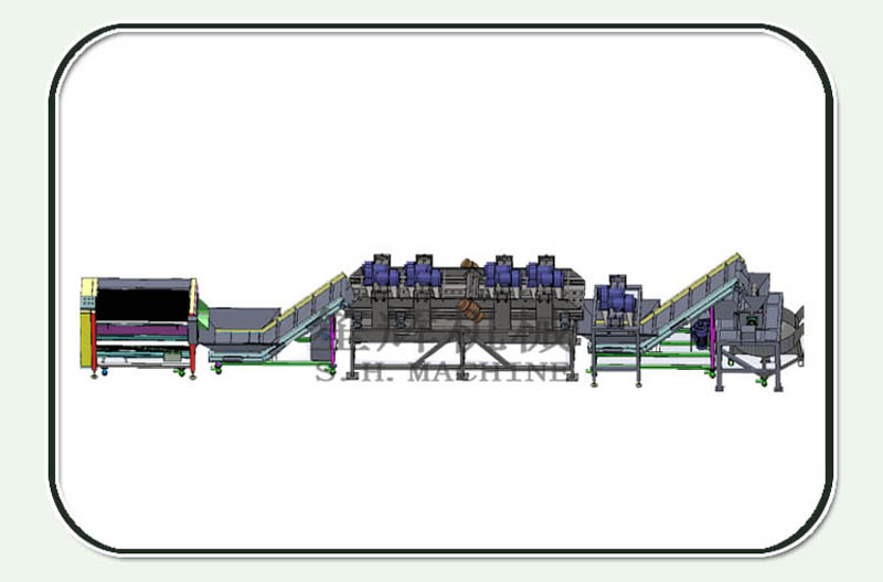 Noni fruit production line of enzyme pretreatment equipment