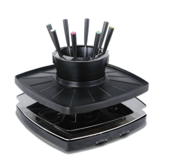 BBQ grills with fondue sets electric Raclette grills with hot pot