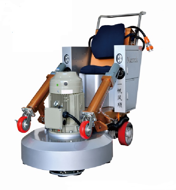 Ride on concrete grinder for floor grinding machine