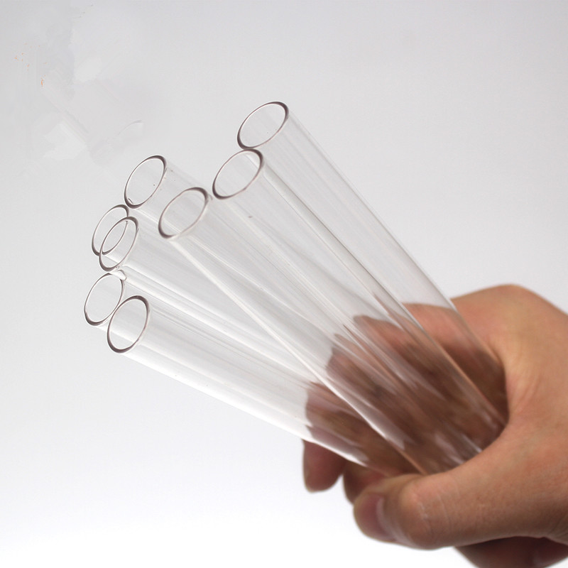 Glass Test Tube without Rim High Borosilicate Glass Tube Laboratory Glassware