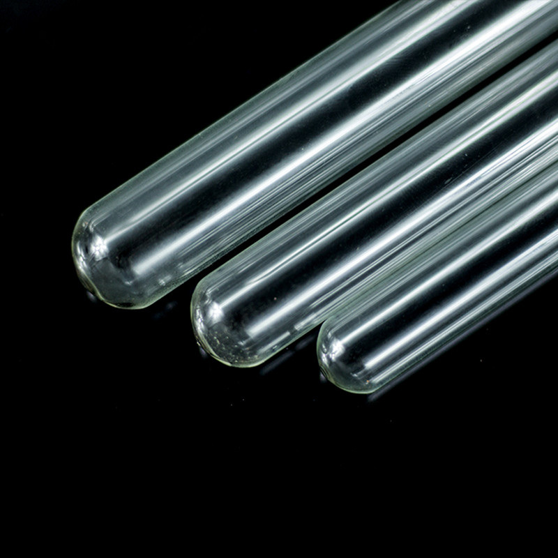 Glass Test Tube without Rim High Borosilicate Glass Tube Laboratory Glassware