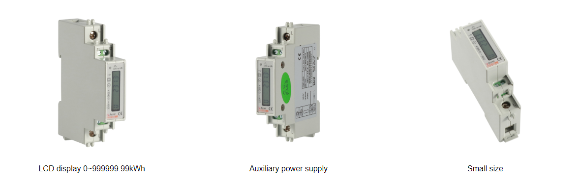 Acrel 300286SZ ADL10EC LCD display RS485 single phase digital energy meter