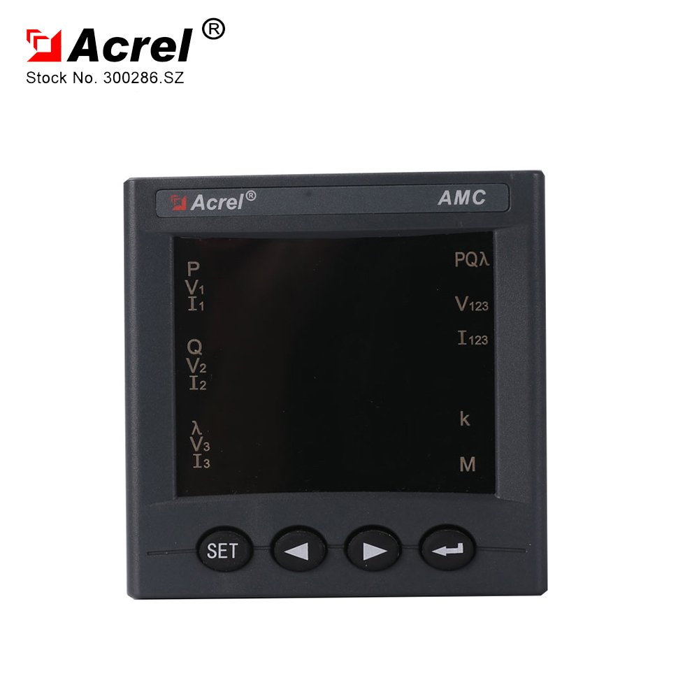 ACREL AMC96LE4KC digital power meter with modbus programmable energy meter