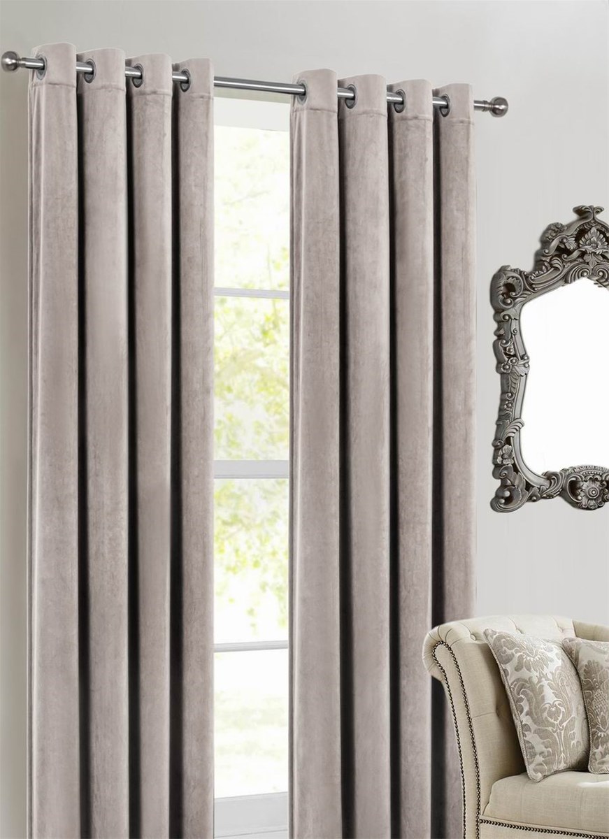 Polyeter VelvetVelour Window Curtain