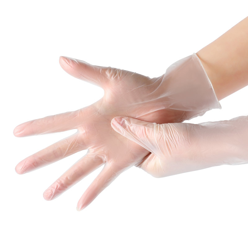 Wholesale Powder Free Anti Virus Clear Transparent Examination Medical Disposable PVC Vinyl Gloves
