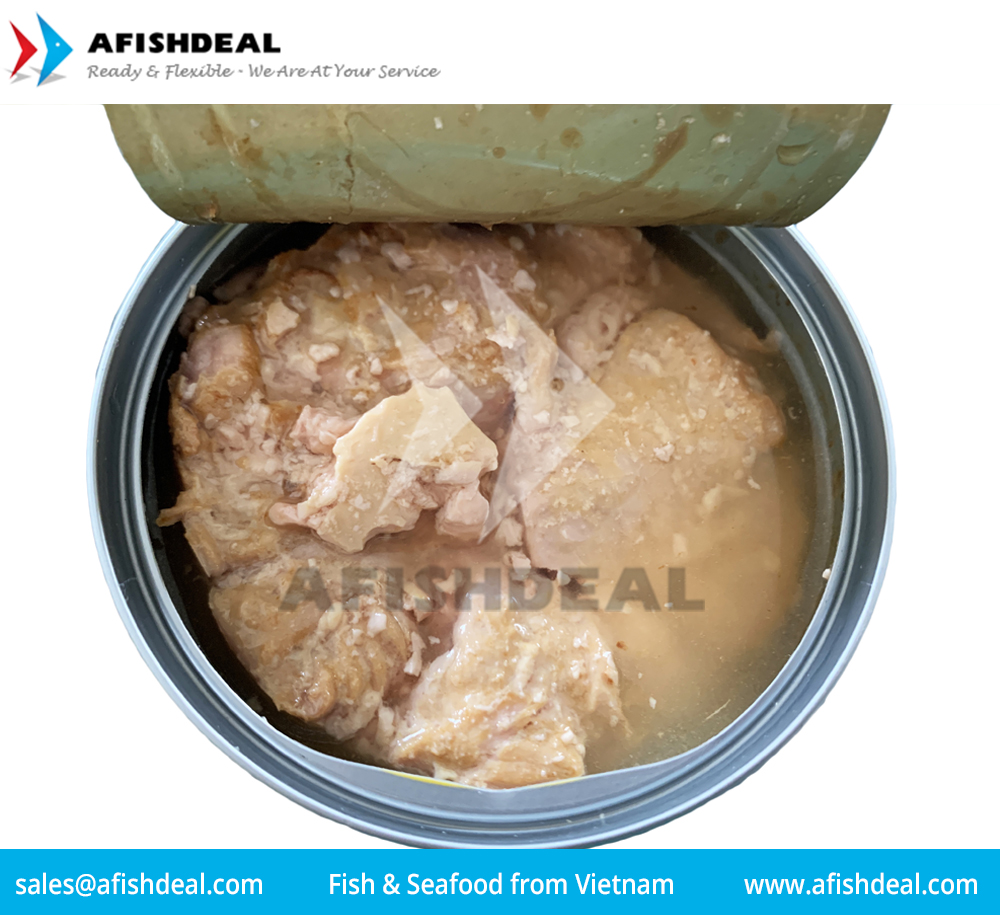 TUNA YELLOWFIN SKIPJACK BONITO LOIN STEAK CUBE SLICE WHOLE ROUND HEAD TAIL CO CANNED