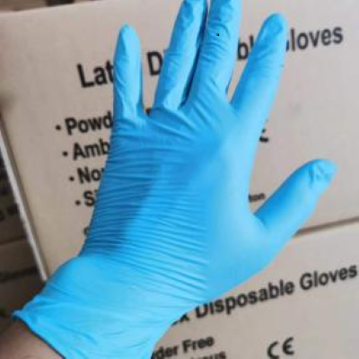 Disposable Nitrile GlovesPowder FreeNonsterile CE Certificate and FDA SGS Test report Medical Examination