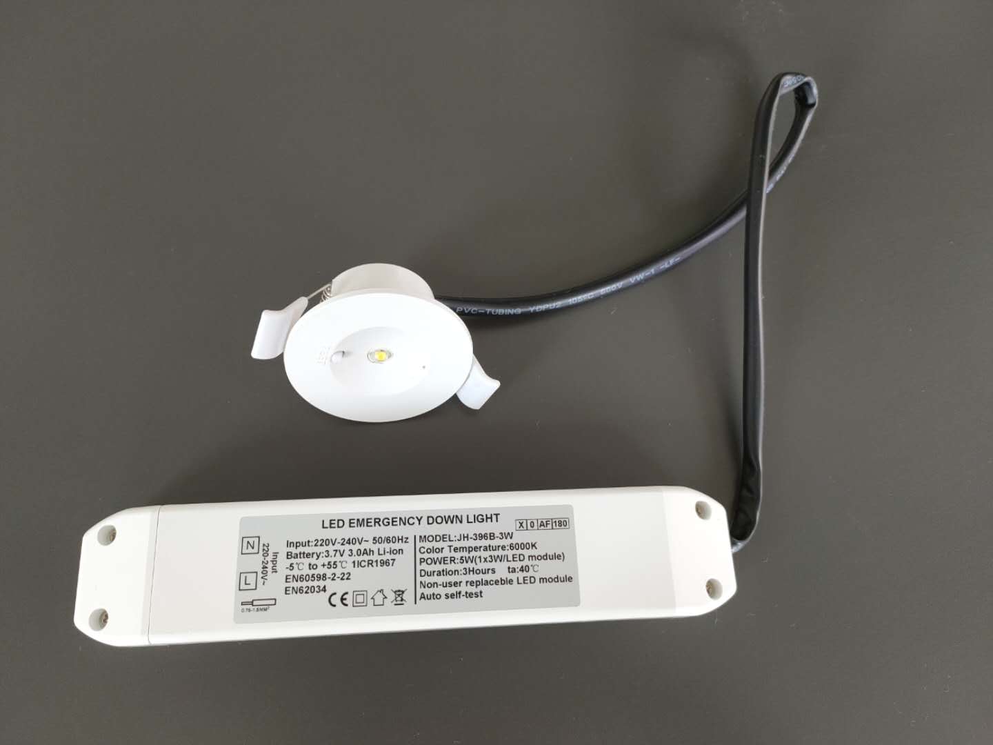 3w LED Emergency down light