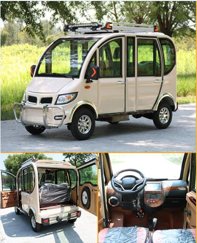 2020 new anergy electric vehicle with 6 manned population electronic battery power car