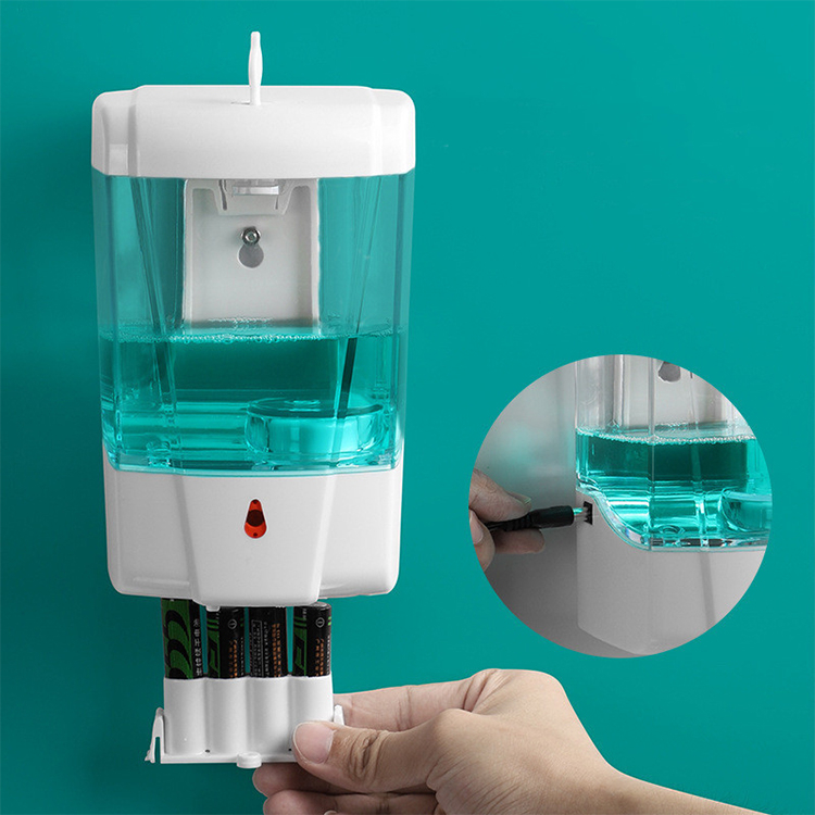 High quality 700ml soap dispenser with sensor foam liquid auto soap dispenser for toilet bathroom