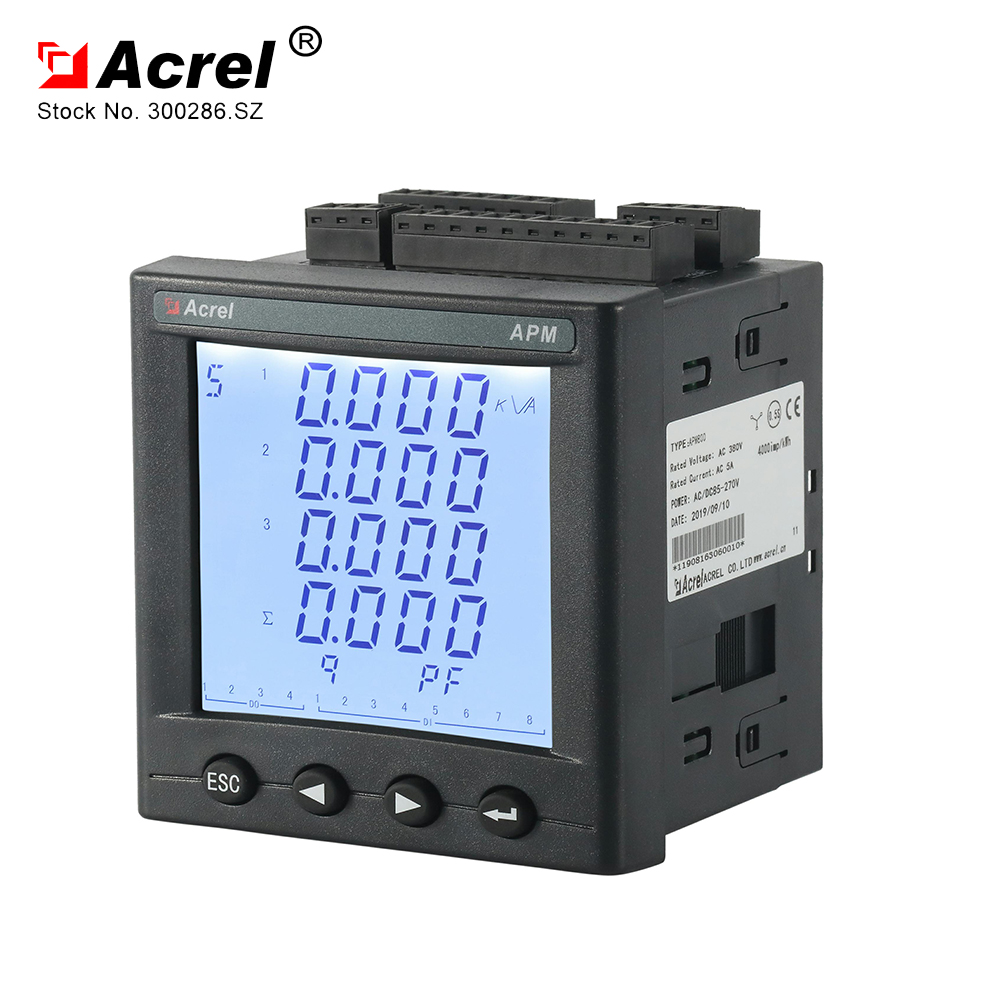 ACREL APM810 harmonic detection 96x96mm PowerLogic powermonitoring units power analyzer